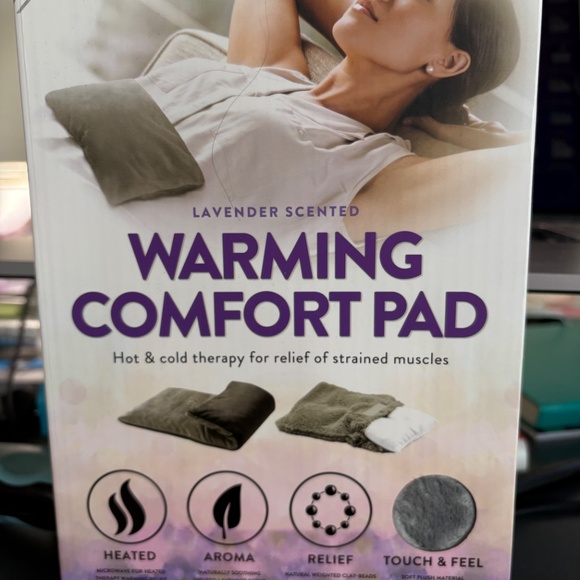 NEW Brookstone  Warming Comfort Pad - Picture 5 of 7
